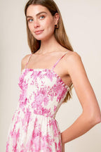 IN THIS MOMENT WOVEN LACE MAXI DRESS Flying Tomato