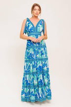 SHOW YOUR LOVE WOVEN MAXI DRESS Flying Tomato