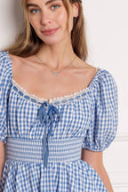 BREEZE THROUGH PARADISE WOVEN MINI DRESS Flying Tomato