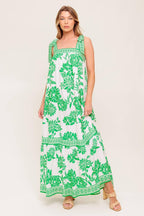 GARDEN TALES WOVEN MAXI DRESS Flying Tomato