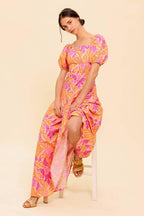 LITTLE LUXURIES WOVEN MAXI DRESS Flying Tomato
