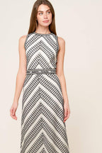 TERRIFIC TIMING CROCHET MIDI DRESS Flying Tomato