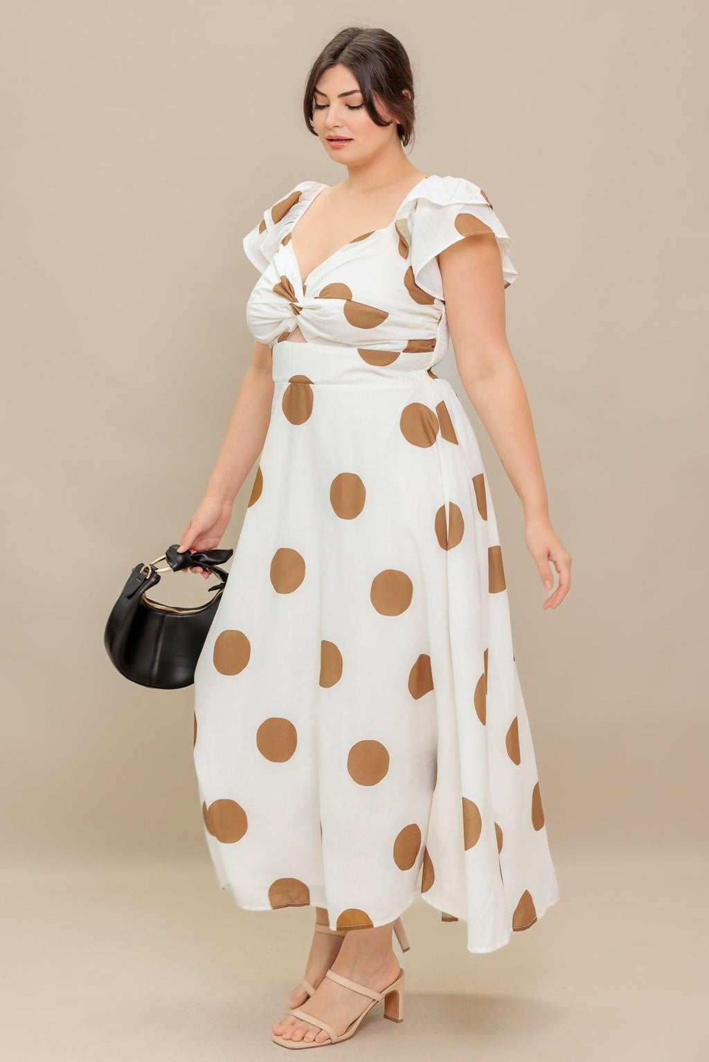 MOJITO MOOD WOVEN MIDI DRESS Flying Tomato