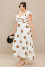 MOJITO MOOD WOVEN MIDI DRESS Flying Tomato