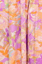 BREEZE SONG PINK WOVEN MIDI DRESS Flying Tomato