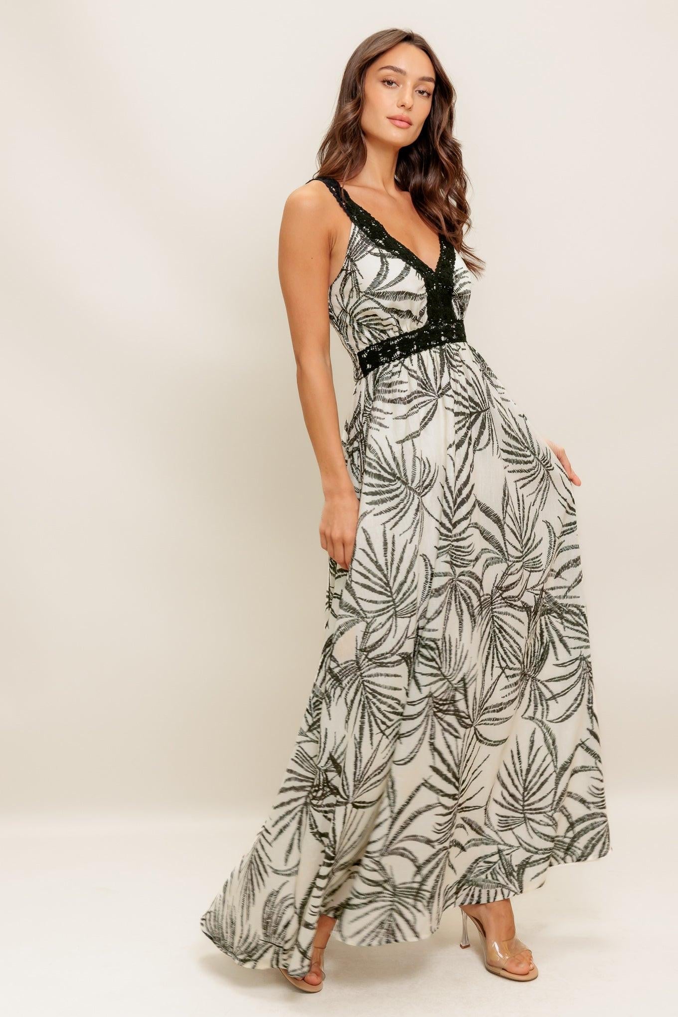 COASTLINE WHISPER WOVEN MAXI DRESS Flying Tomato