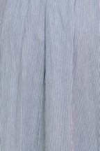 COZY GARDEN IVORY BLUE WOVEN MIDI DRESS Flying Tomato