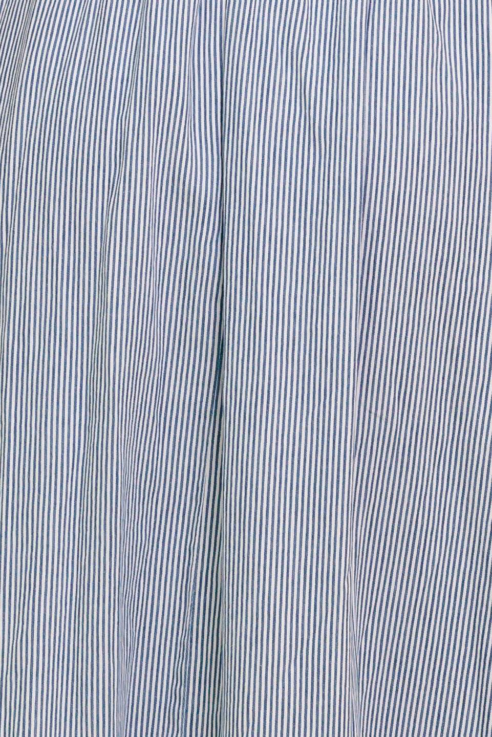 COZY GARDEN IVORY BLUE WOVEN MIDI DRESS Flying Tomato