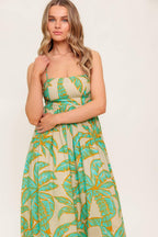 BLOSSOM SPELL WOVEN MAXI DRESS Flying Tomato