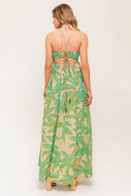 BLOSSOM SPELL WOVEN MAXI DRESS Flying Tomato