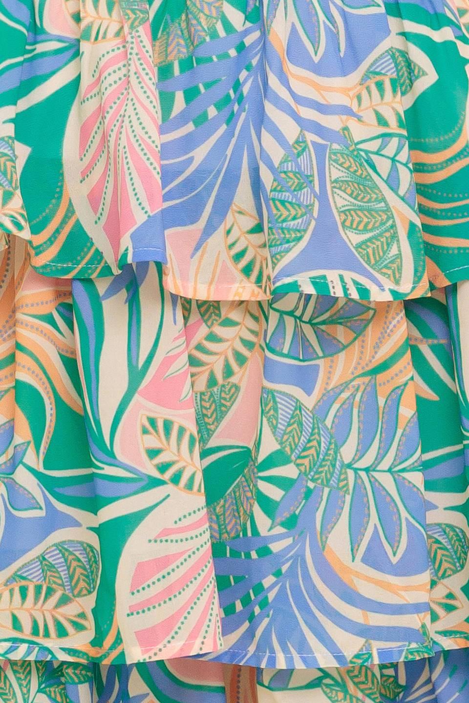 CABANA DREAMS WOVEN MIDI DRESS Flying Tomato