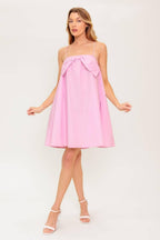 INVESTED IN YOU WOVEN MINI DRESS Flying Tomato