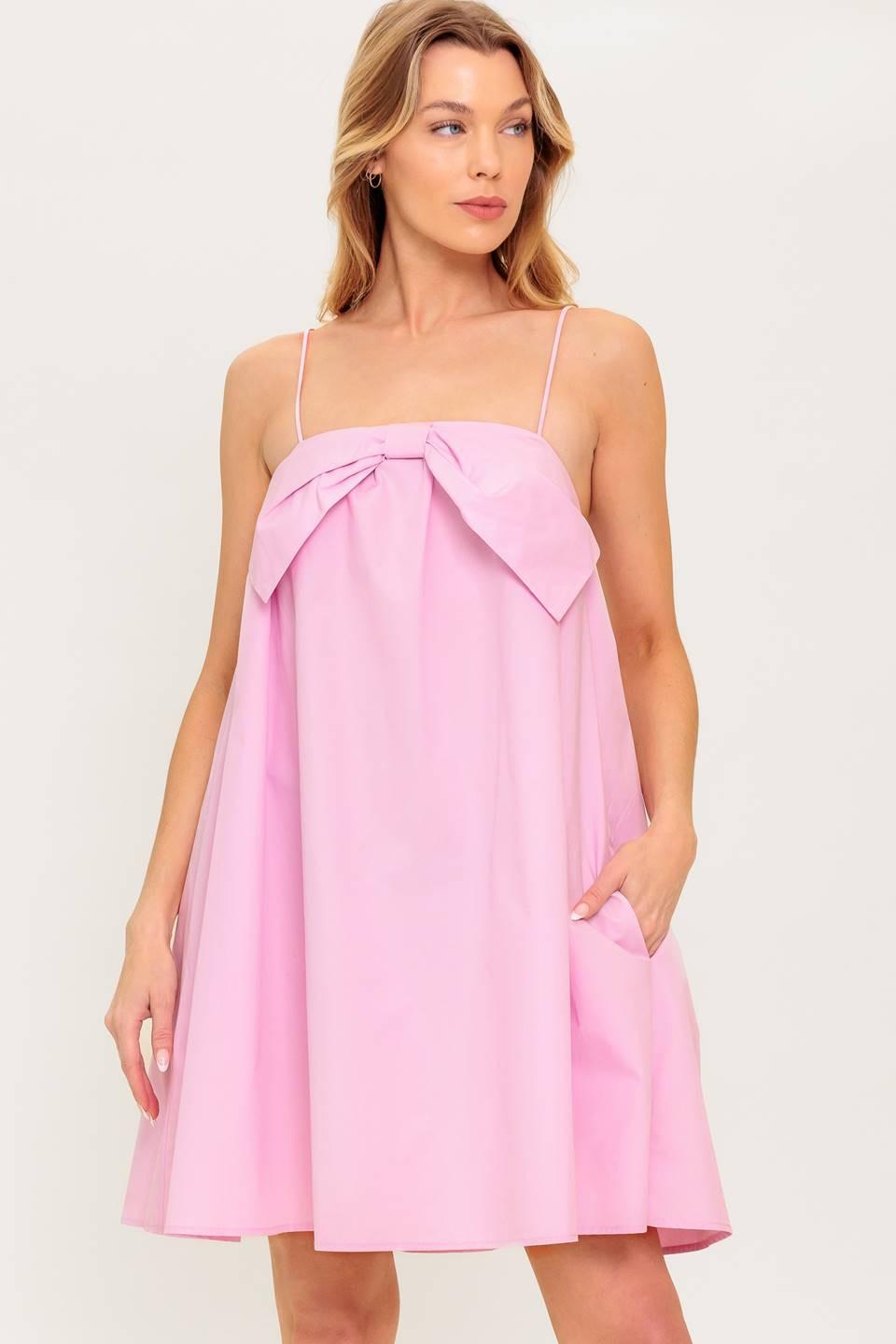 INVESTED IN YOU WOVEN MINI DRESS Flying Tomato