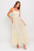PARADISE AWAITS WOVEN LACE ANKLE DRESS Flying Tomato