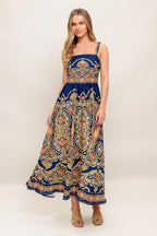 SAHARA DREAMS WOVEN MIDI DRESS Flying Tomato