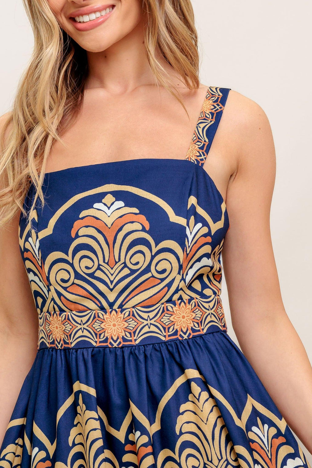 SAHARA DREAMS WOVEN MIDI DRESS Flying Tomato