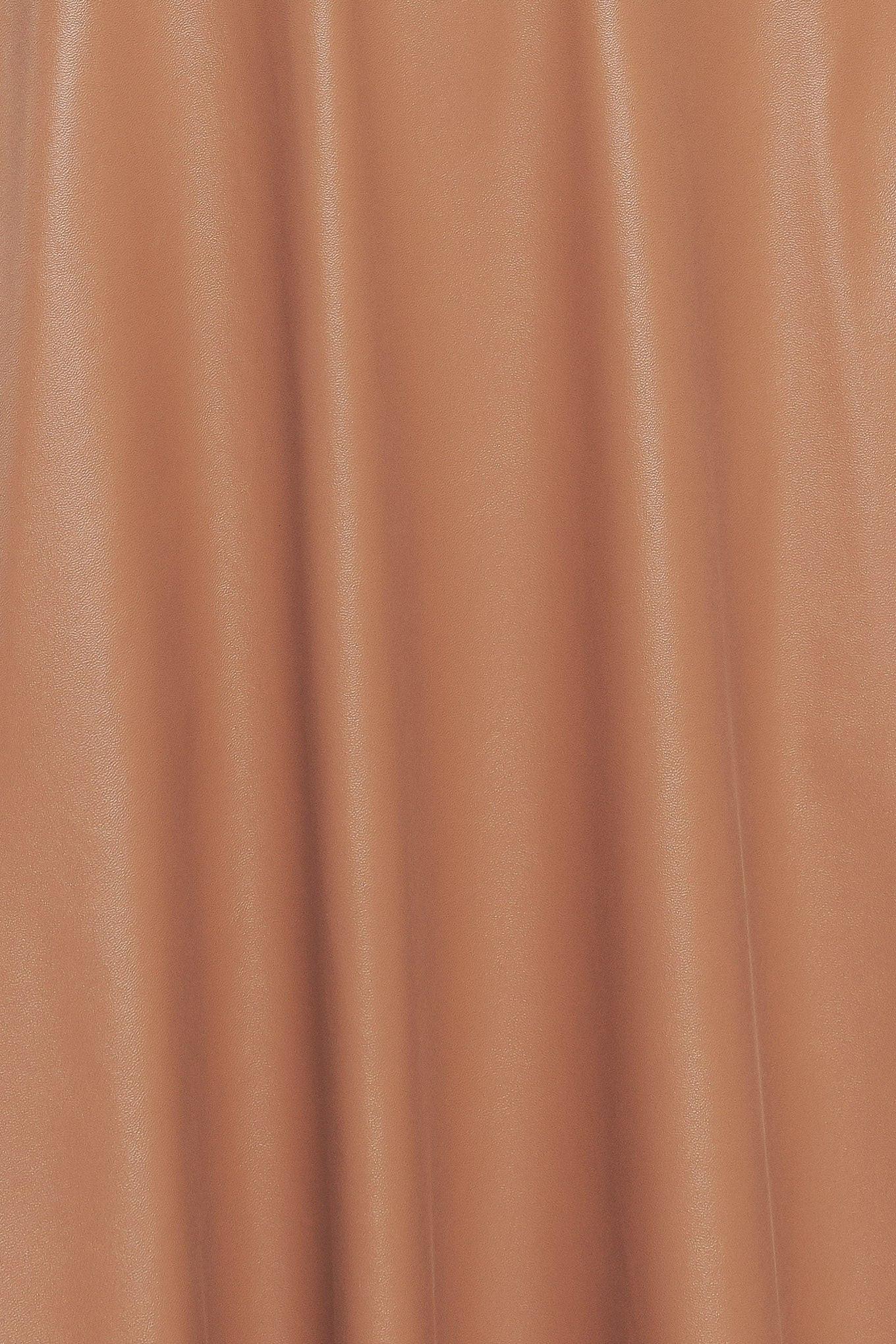 BARE SOPHISTIQUE FAUX LEATHER MIDI DRESS Flying Tomato