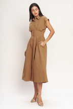 LOVE YOU MORE WOVEN MIDI DRESS Flying Tomato