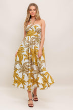PETITE LOVE WOVEN MIDI DRESS Flying Tomato