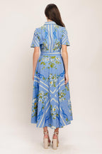 SWEET SOPHISTICATE WOVEN MIDI DRESS Flying Tomato