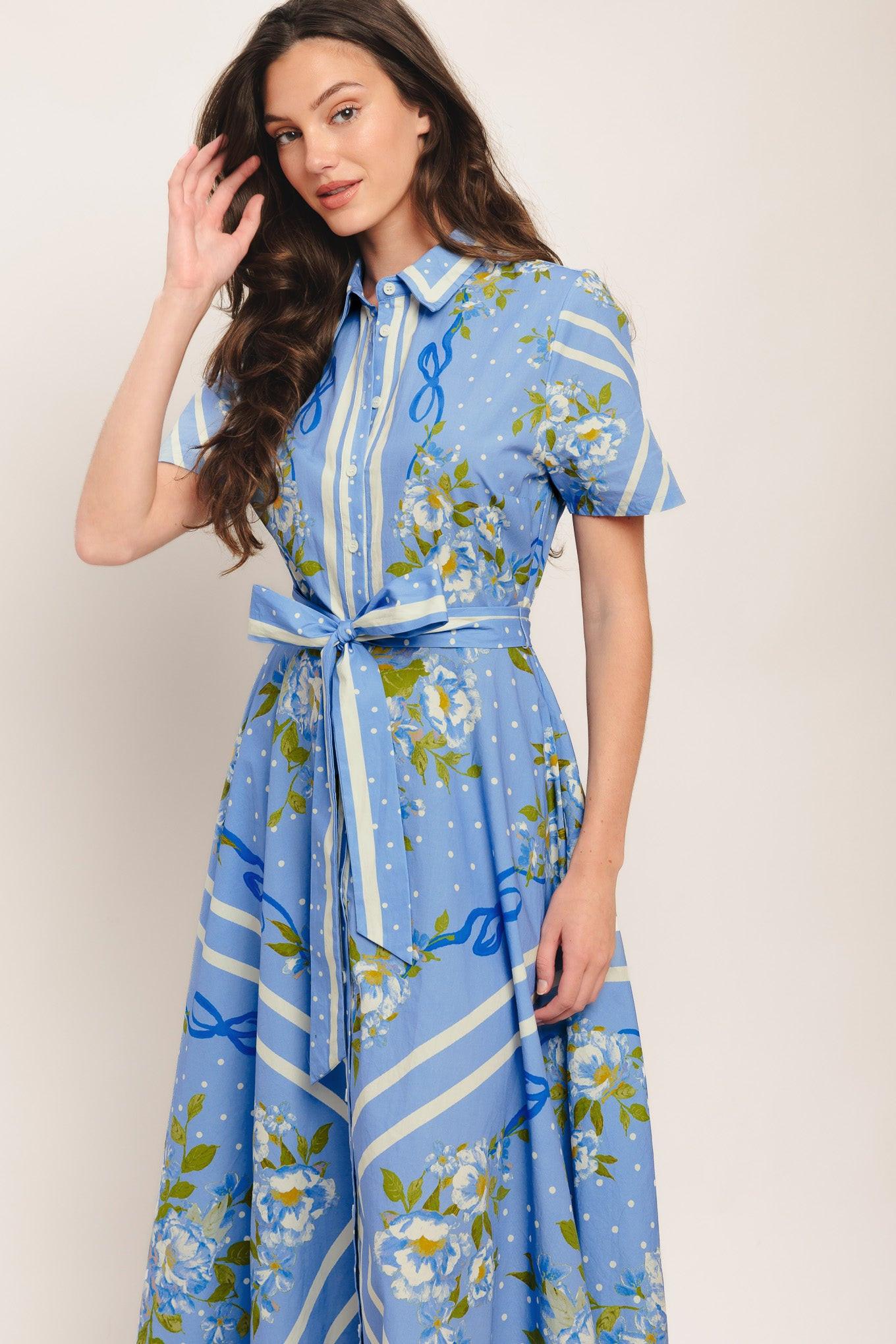 SWEET SOPHISTICATE WOVEN MIDI DRESS Flying Tomato