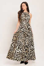 SAVAGE ELEGANCE WOVEN MAXI DRESS Flying Tomato