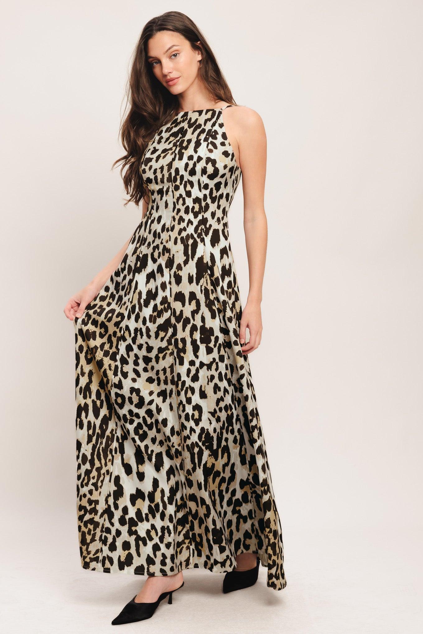 SAVAGE ELEGANCE WOVEN MAXI DRESS Flying Tomato