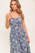 ORDINARY IS OVERRATED WOVEN MIDI DRESS Flying Tomato