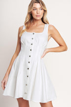 SUMMER PROMISE WOVEN MINI DRESS Flying Tomato