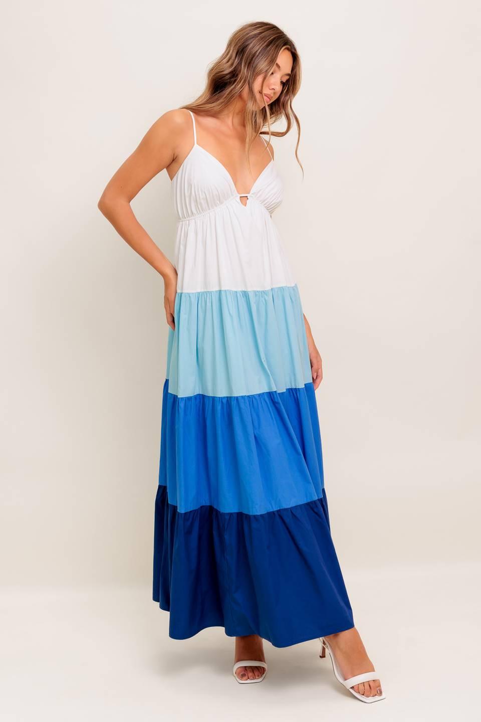 CRUISE MODE WOVEN MIDI DRESS Flying Tomato