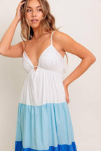 CRUISE MODE WOVEN MIDI DRESS Flying Tomato