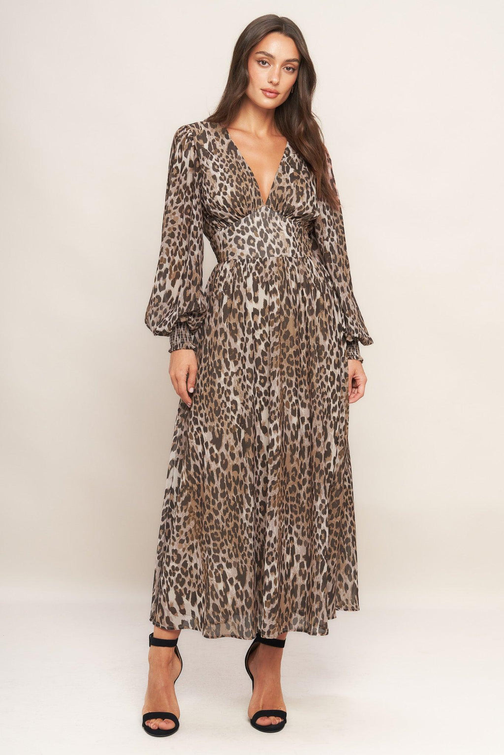 DESERT WALTZ WOVEN MIDI DRESS Flying Tomato