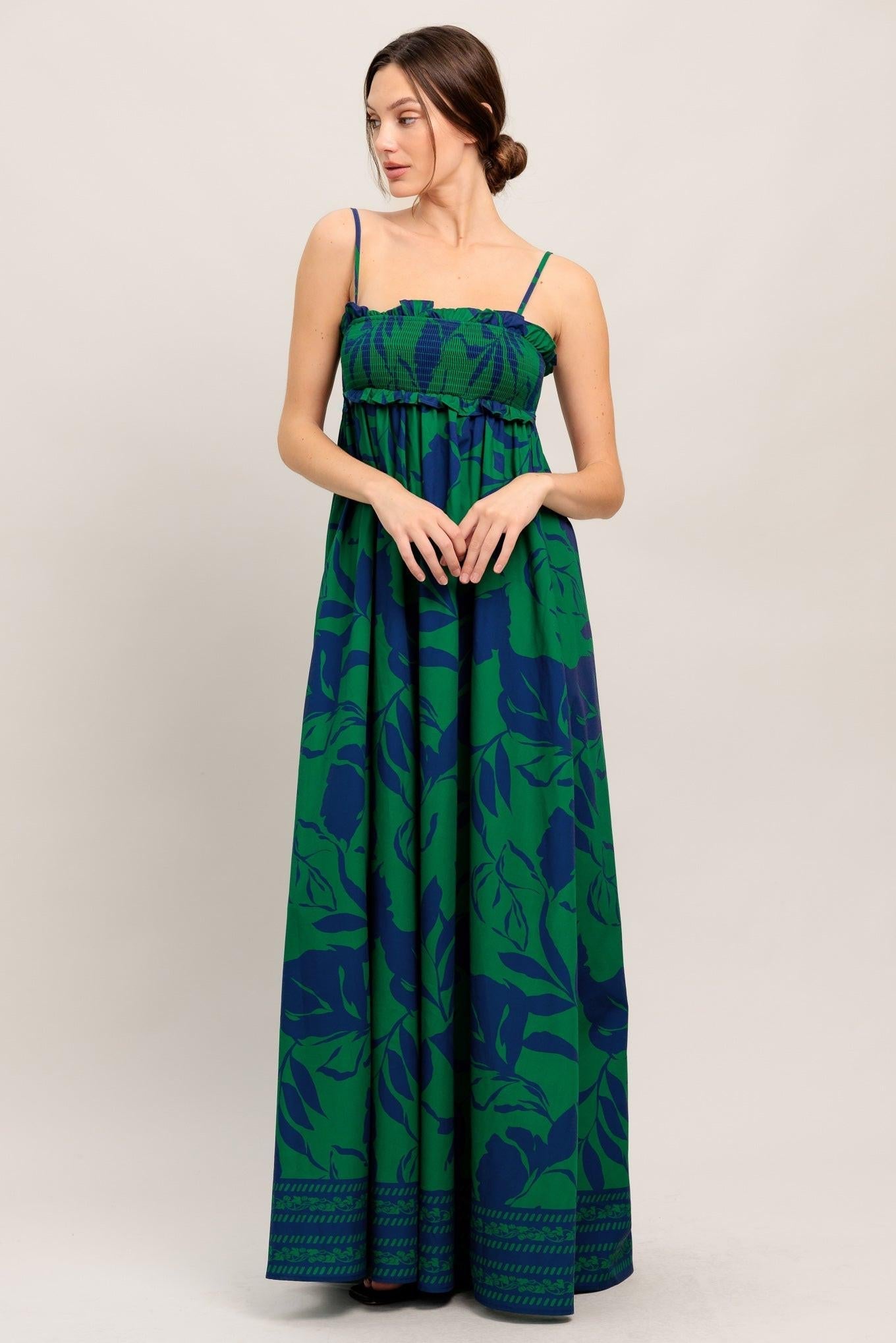 GARDEN PATH WOVEN MAXI DRESS Flying Tomato