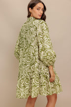 FLORENCE FLAIR WOVEN MINI DRESS Flying Tomato