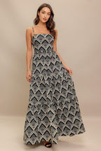 HAZELWOOD GARDEN WOVEN MAXI DRESS Flying Tomato