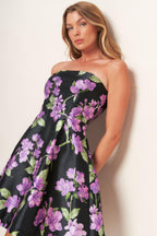 GARDEN PARTY CHIC WOVEN MINI DRESS Flying Tomato