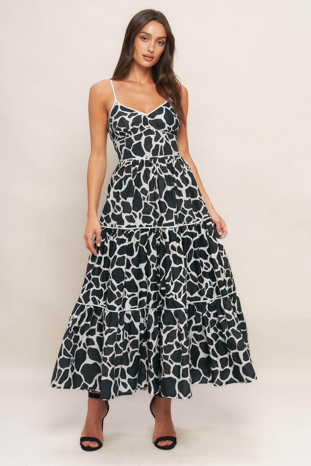 URBAN WILD WOVEN MIDI DRESS Flying Tomato