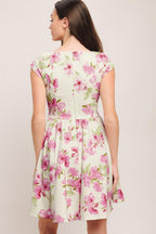 BLOSSOM BABE WOVEN MINI DRESS Flying Tomato