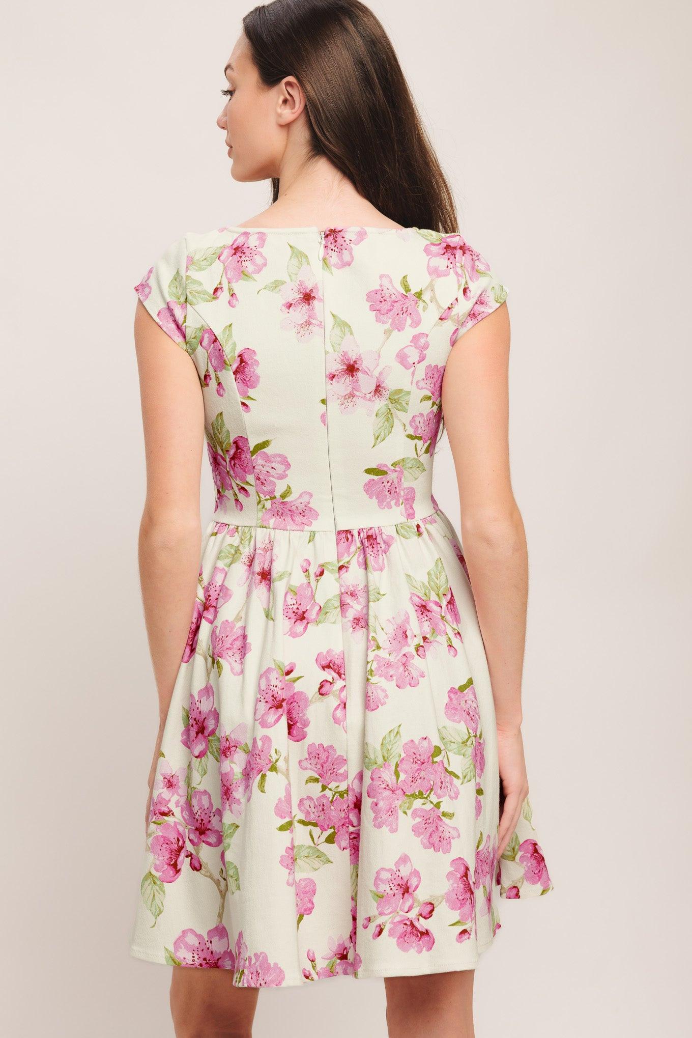 BLOSSOM BABE WOVEN MINI DRESS Flying Tomato