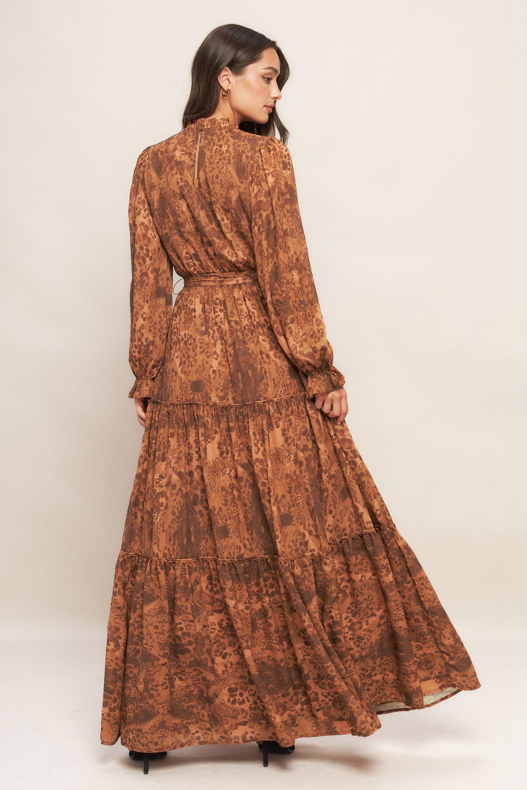 NOMAD'S WHISPER WOVEN MAXI DRESS Flying Tomato