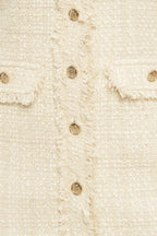 BOUCLÉ AFFAIR TWEED MINI DRESS Flying Tomato