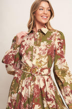 COUNTRY ROMANCE WOVEN MIDI DRESS Flying Tomato