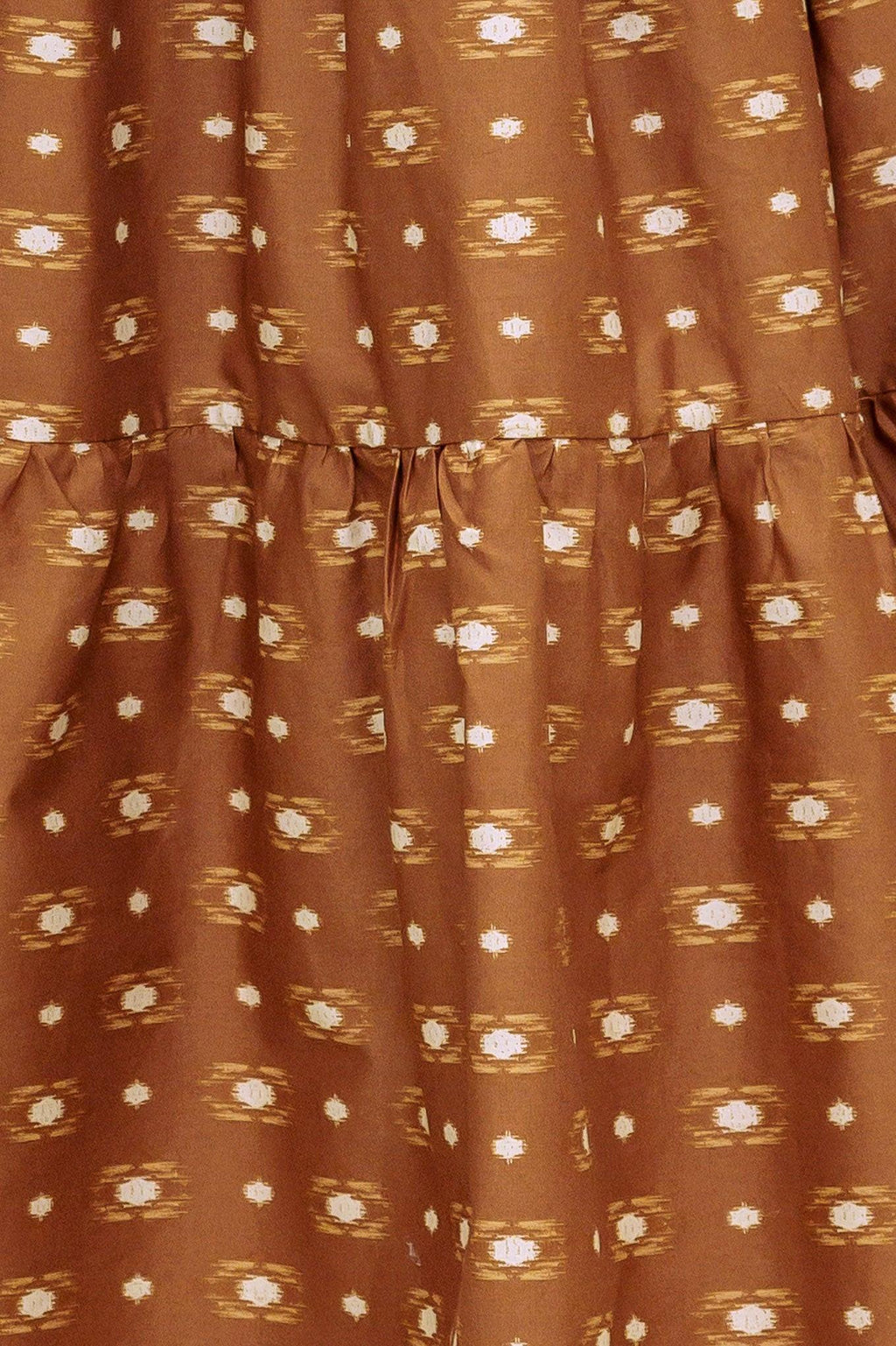 CINNAMON WALTZ WOVEN MIDI DRESS Flying Tomato
