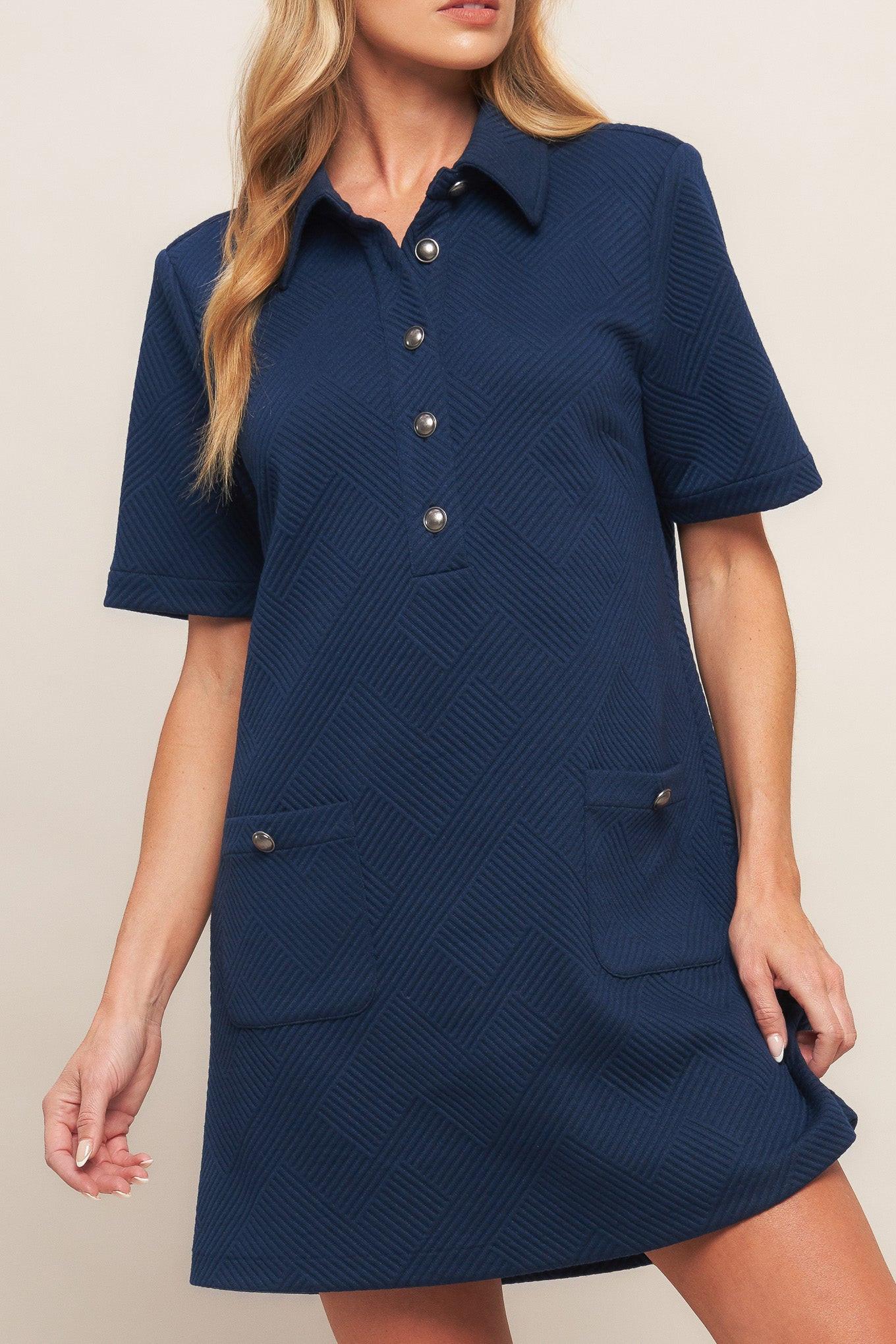 DOWNTOWN COOL KNIT MINI DRESS Flying Tomato
