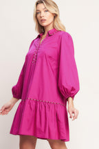 PRETTY MUCH PERFECT WOVEN MINI DRESS Flying Tomato