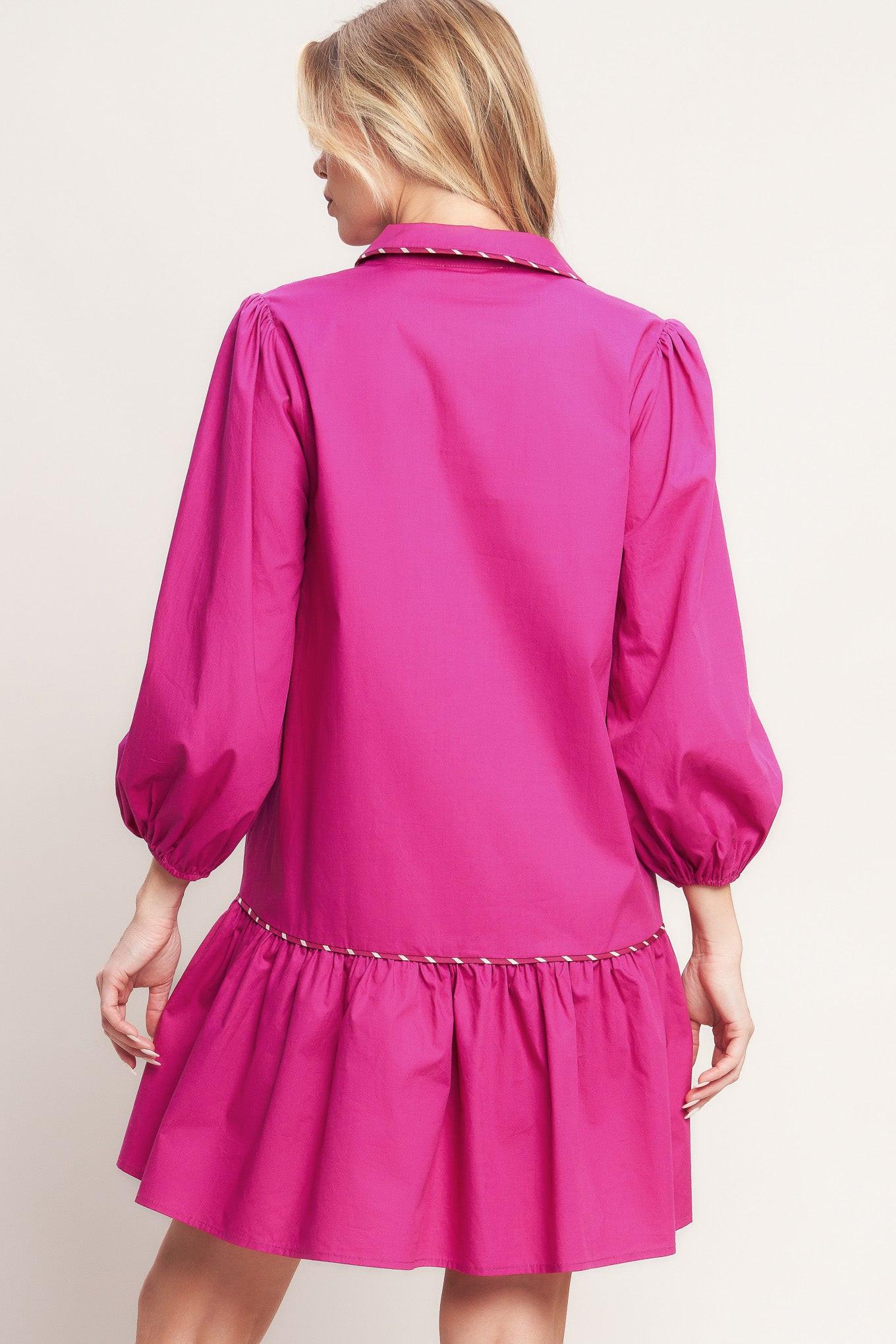 PRETTY MUCH PERFECT WOVEN MINI DRESS Flying Tomato