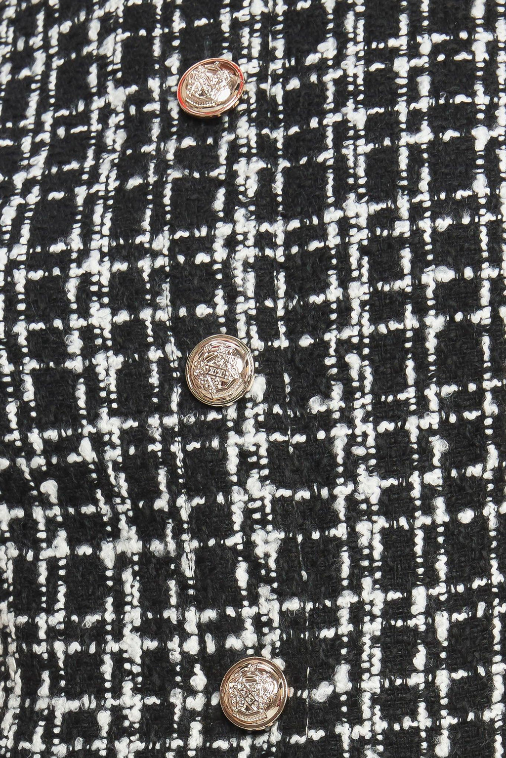 MODERN ICON TWEED WOVEN MINI DRESS Flying Tomato
