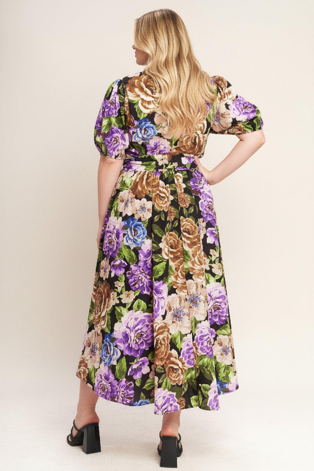 VIVID HERITAGE WOVEN MIDI DRESS Flying Tomato