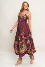 SECRET GARDEN ROMANCE WOVEN ANKLE DRESS Flying Tomato
