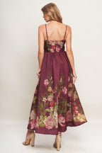 SECRET GARDEN ROMANCE WOVEN ANKLE DRESS Flying Tomato
